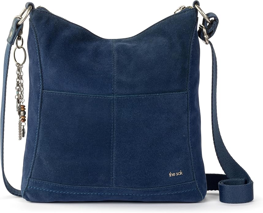 The Sak Lucia Crossbody Bag in Leather, Convertible Purse with Adjustable Strap