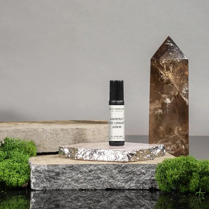 ENVIRONMENT Inspired by 5-Star Resort MRT 10ml Roll-on Perfume (Grapefruit | Red Currant | Jasmine) Body Oil Fragrance, Roll On Oil, Body Fragrance for Women & Men, Luxury Scents, Vegan & Cruelty-Free