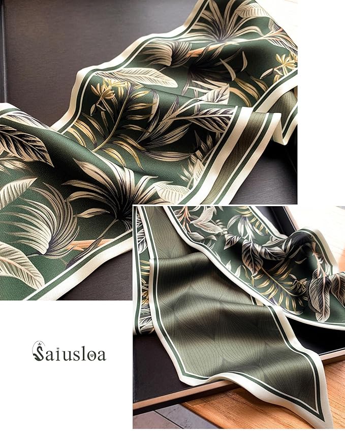Purse Scarf For Handbags Head Scarves For Women's Hair Bags Scarfs Long Skinny Scarves Fashion Silky