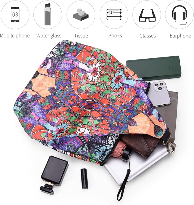 Black Butterfly Premium Backpack for Women, Bohemia Style Fashion Casual Daypack Backpack, Small Backpack Purse (20-multicolor plus)