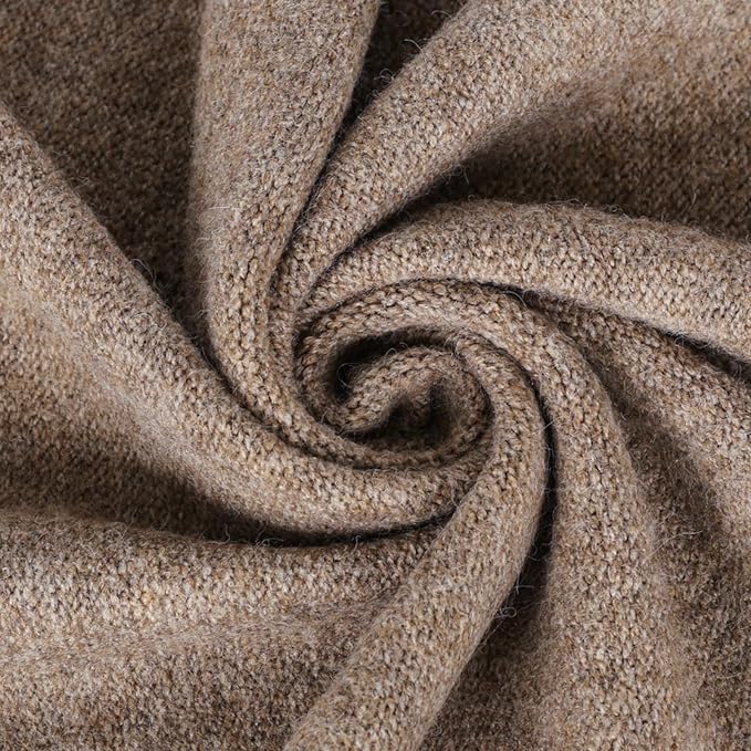 EXTREE Scarfs for Women Pashmina Silky Shawl Wrap for Evening Dressing Blanket Open Front Poncho Cape