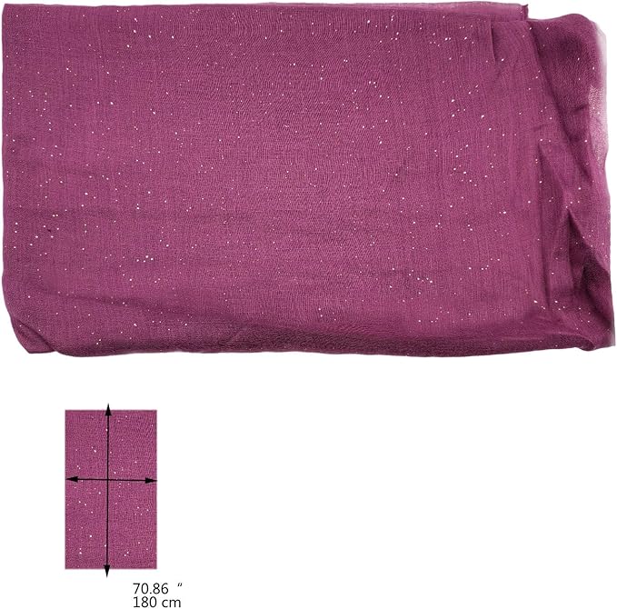 woogwin Women's Cotton Scarves Lady Light Soft Fashion Solid Scarf Wrap Shawl