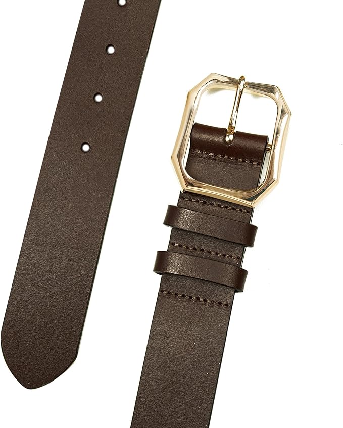 Lucky Brand Women's Fashion Leather Belt | Stylish | Trend | Classic | Modern | Jean | Pant | Skirt | Dress