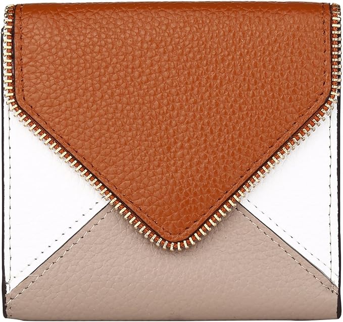 Lavemi Ultra Thin Small Compact Leather Womens Girls Wallets RFID Blocking Credit Card Holder for Women