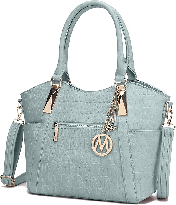 MKF Collection Tote Bag for Women Vegan Leather Shoulder Bag – Top-Handle Purse, Ladies Handbag by Mia K