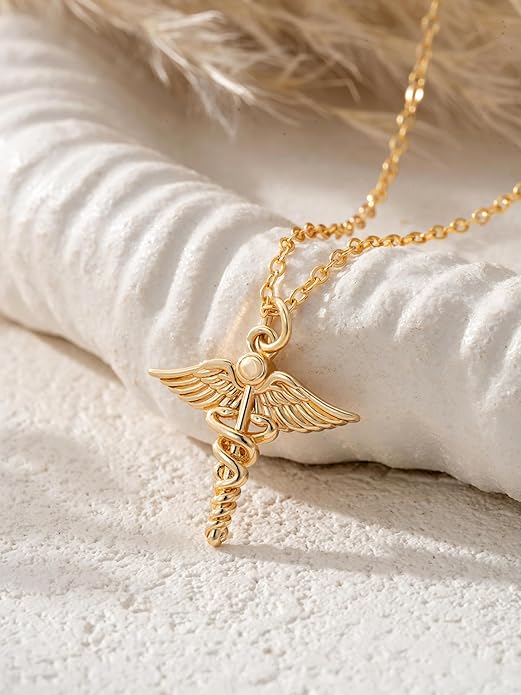 Baydurcan Dainty Gold Necklace for women - 14K Gold Plated Pendant Necklaces Gifts for Friends Sister Mother, Birthday, Christmas, Graduation, Inspirational Gifts
