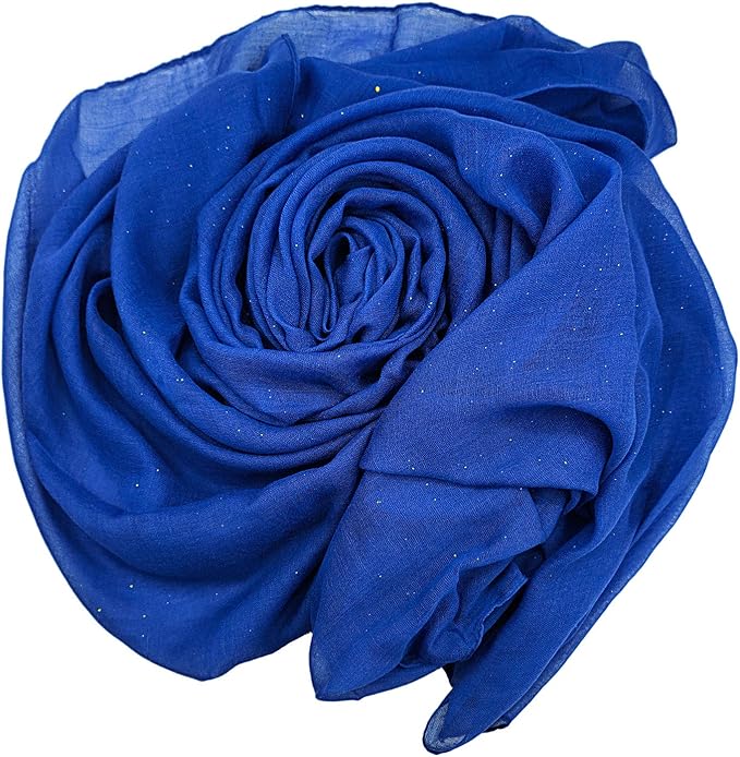woogwin Women's Cotton Scarves Lady Light Soft Fashion Solid Scarf Wrap Shawl