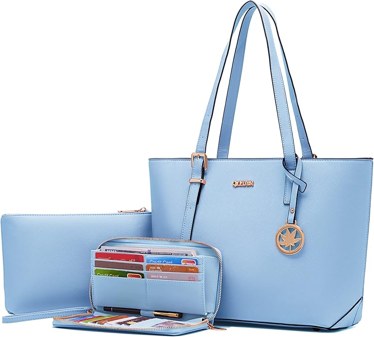 Purses And Wallets Set For Women Work Tote Satchel Handbags Shoulder Bag Top Handle Totes Purse With Matching Wallet