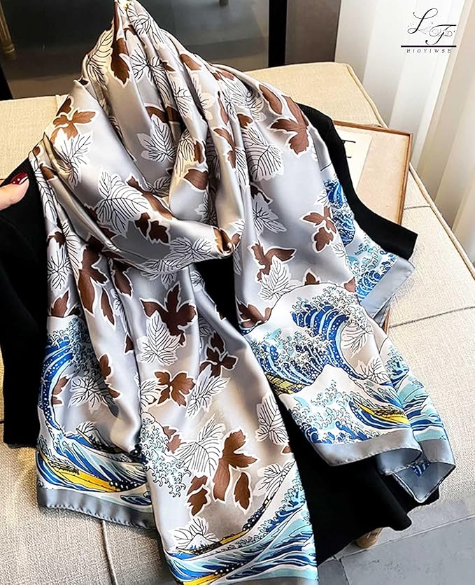 Shawl Scarf For Women Lightweight Scarves Floral Pattern Formal Evening Dressesformal Shawl Summer Wraps