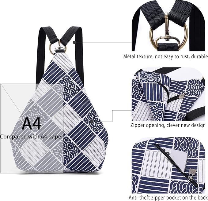 Black Butterfly Premium Backpack for Women, Bohemia Style Fashion Casual Daypack Backpack, Small Backpack Purse (28-blue)