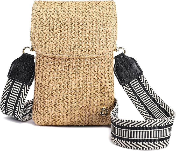 MINICAT Straw Small Summer Purses for Women Crossbody Purse Beach Bags for Everyday Cruise Travel Vacation Essentials | Straw, Small, Summer, for Everyday, Cruise, Travel, Vacation, Essentials