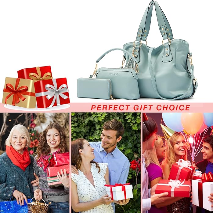 Women Large Crossbody Bags Ladies Satchel Shoulder Handbags Purse and Wallet Set for Women Totes Hobo Purses