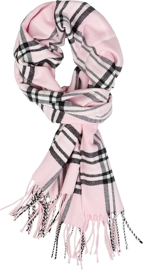 Plum Feathers Super Soft Luxurious Cashmere Feel unisex for Men and Women Winter Scarf