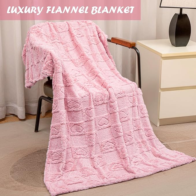 Valentines Day Gifts for Women, Self Care Gifts Spa Basket Set for Women Get Well Soon Gifts with Flannel Blanket, Thinking of You Valentine's Day Gifts for Her Mom Girlfriend Sister Wife