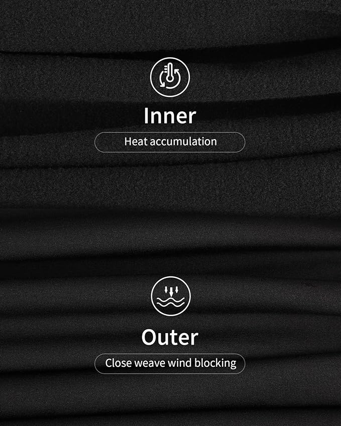 WEERTI Thermal Underwear for Women Long Johns with Fleece Lined Base Layer Women Cold Weather Top Bottom