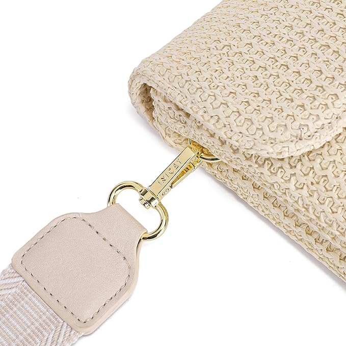 MINICAT Straw Small Summer Purses for Women Crossbody Purse Beach Bags for Everyday Cruise Travel Vacation Essentials | Straw, Small, Summer, for Everyday, Cruise, Travel, Vacation, Essentials