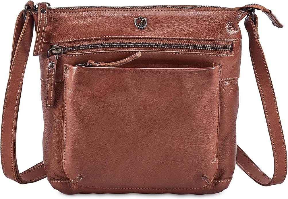 Real Leather Purse for Women Crossbody Bag Travel Shoulder Handbag Small Vintage Pocketbook | Real Leather, Travel, Shoulder, Small, Vintage