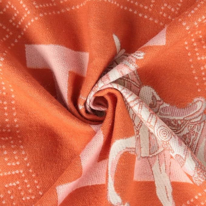 EXTREE Scarfs for Women Pashmina Silky Shawl Wrap for Evening Dressing Blanket Open Front Poncho Cape