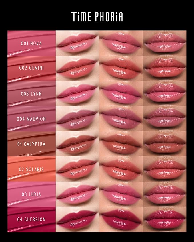 Stellar Dust Lip Stain 05 Electra, Transfer-Proof & Smudge-Proof Lip Gloss, Edgy Purple Tinted Glossy Finish, High-Pigment Vibrant Color, Hydrating Lightweight Long-Lasting Lip Makeup