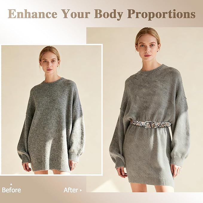 Belts for Women with Gold Buckle Faux Leather Belts Fashion Casual belts for jeans