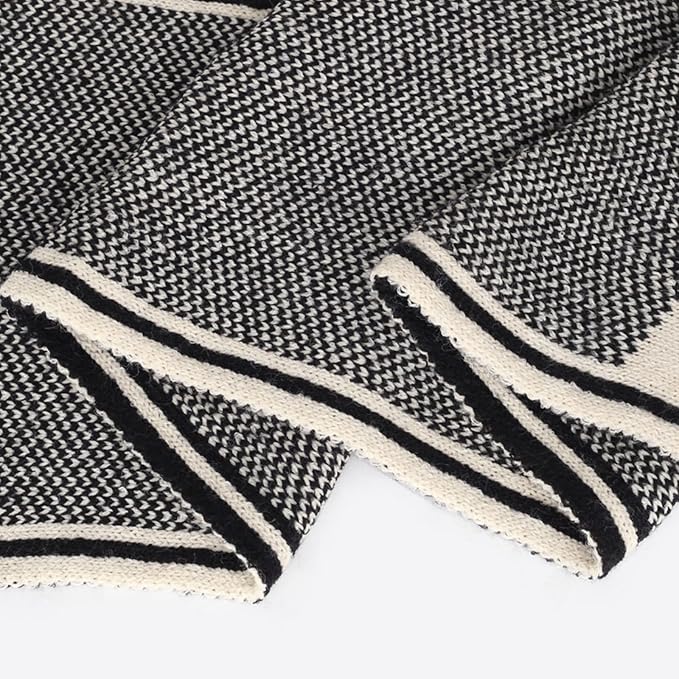 EXTREE Scarfs for Women Pashmina Silky Shawl Wrap for Evening Dressing Blanket Open Front Poncho Cape