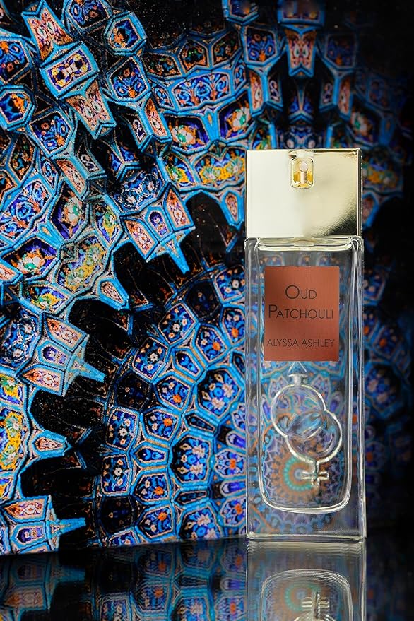 Alyssa Ashley Oud Patchouli - Perfume for Women with Rose, Saffron and Vetiver - Women's Perfume - Elegant Perfumes for Women - 3.4 oz EDP Spray