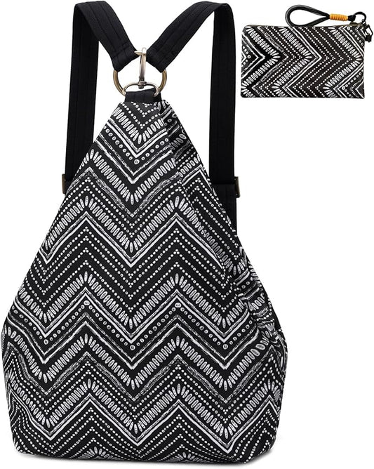 Black Butterfly Premium Backpack for Women, Bohemia Style Fashion Casual Daypack Backpack, Small Backpack Purse (40-black plus)
