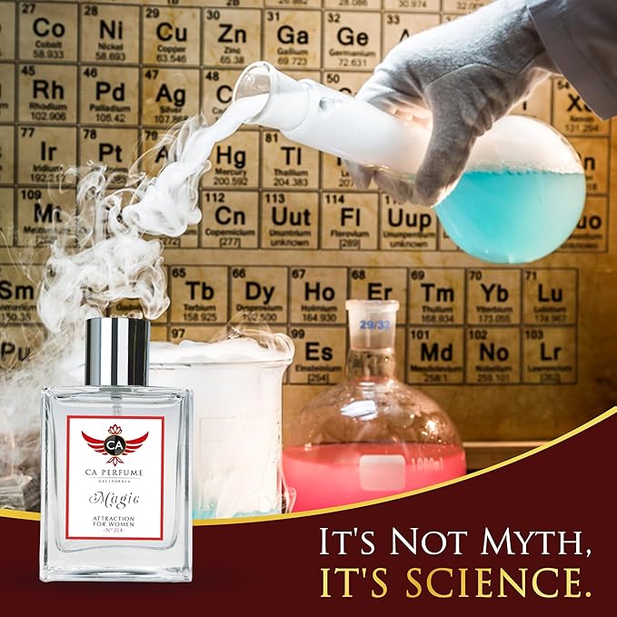 CA Perfume Magic Attraction For Men Pheromone Infused Body Oil Perfume To Attract Women & Instinct Aphrodisiac 0.33 fl oz / 10ml