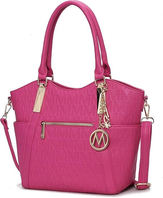 MKF Collection Tote Bag for Women Vegan Leather Shoulder Bag – Top-Handle Purse, Ladies Handbag by Mia K