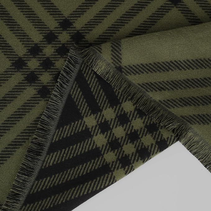 EXTREE Scarfs for Women Pashmina Silky Shawl Wrap for Evening Dressing Blanket Open Front Poncho Cape