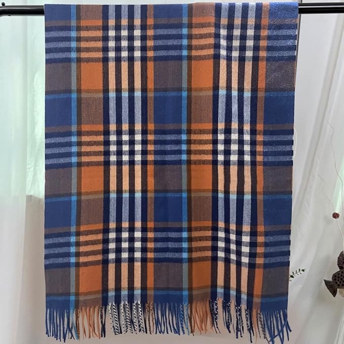 EXTREE Scarfs for Women Pashmina Silky Shawl Wrap for Evening Dressing Blanket Open Front Poncho Cape