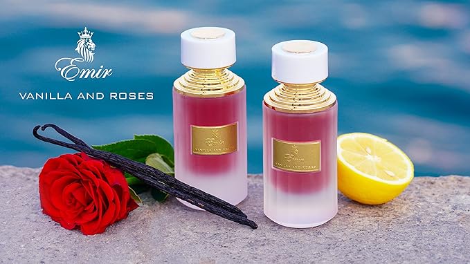 VANILLA AND ROSE EMIR 2.5 Fl Oz EDP for Men and Women Paris Corner Perfumes Special Edition