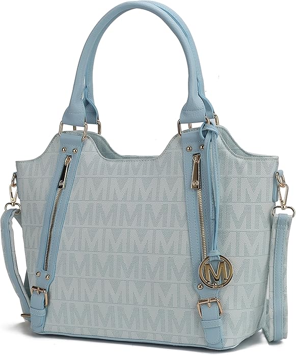 MKF Collection Tote Bag for Women Vegan Leather Shoulder Bag – Top-Handle Purse, Ladies Handbag by Mia K