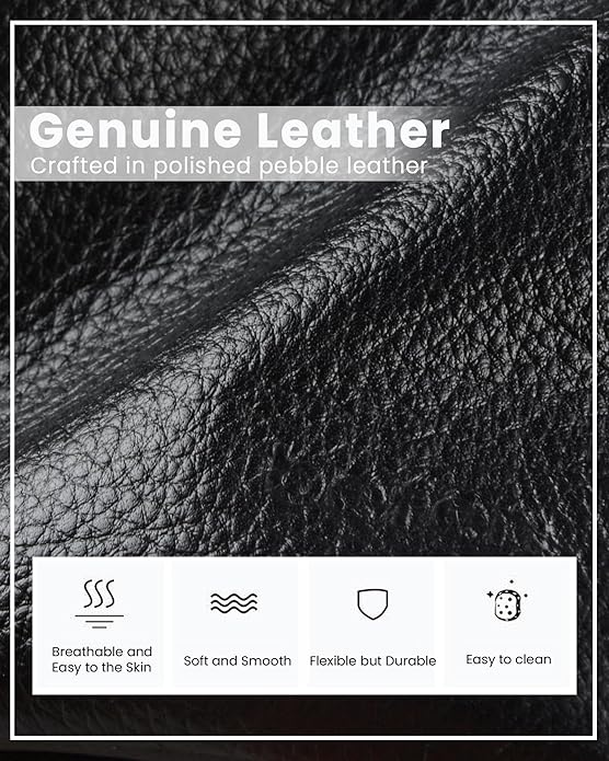 befen Small Genuine Leather Crossbody Bag for Women Trendy Crossbody Purses with RFID Blocking Card Slots