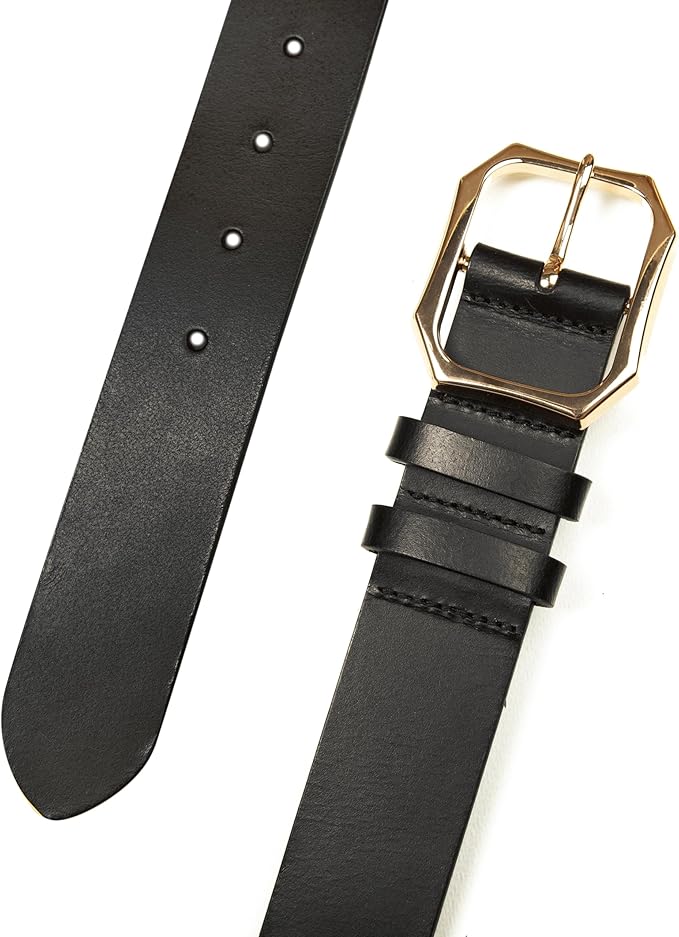 Lucky Brand Women's Fashion Leather Belt | Stylish | Trend | Classic | Modern | Jean | Pant | Skirt | Dress