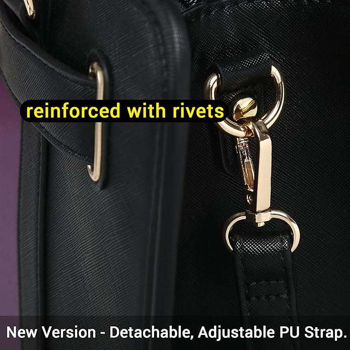 Dasein Handbags Purses Set for Women Top Handle Satchel Shoulder Bags Large Work Tote Bag with Matching Wallet