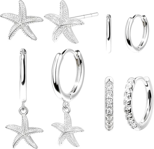 Small Gold Huggie Hoop Earrings Set for Women Men Hypoallergenic 14K Plated Stack Cartilage Earrings, Multiple Piercing Lightweight Mini Thin Cute Dainty Trendy Jewelry Set Christmas Gifts for Women