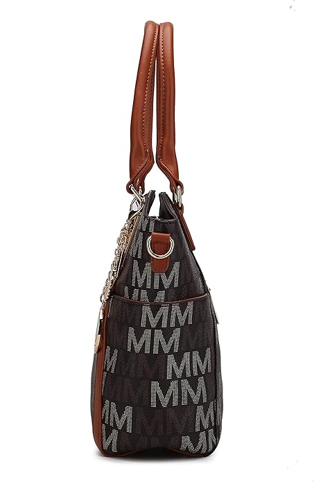 MKF Collection Tote Bag for Women Vegan Leather Shoulder Bag – Top-Handle Purse, Ladies Handbag by Mia K