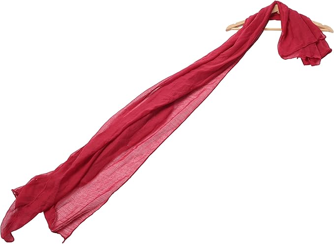 woogwin Women's Cotton Scarves Lady Light Soft Fashion Solid Scarf Wrap Shawl