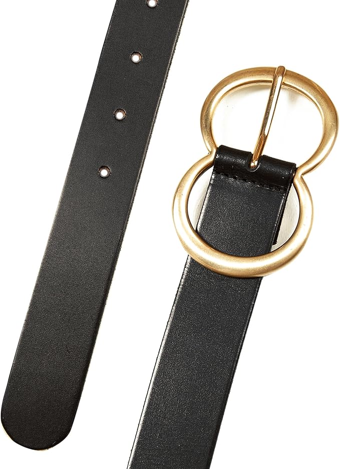 Lucky Brand Women's Fashion Leather Belt | Stylish | Trend | Classic | Modern | Jean | Pant | Skirt | Dress