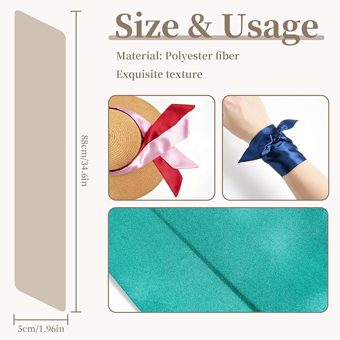 Solid Color Neck Scarf Purse Narrow Scarf Handbags Skinny Twill Hair Scarves Women Fashion Accessories Bag Charms