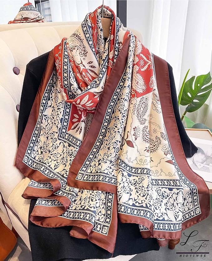 Shawl Scarf For Women Lightweight Scarves Floral Pattern Formal Evening Dressesformal Shawl Summer Wraps