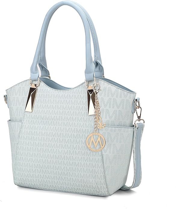 MKF Collection Tote Bag for Women Vegan Leather Shoulder Bag – Top-Handle Purse, Ladies Handbag by Mia K