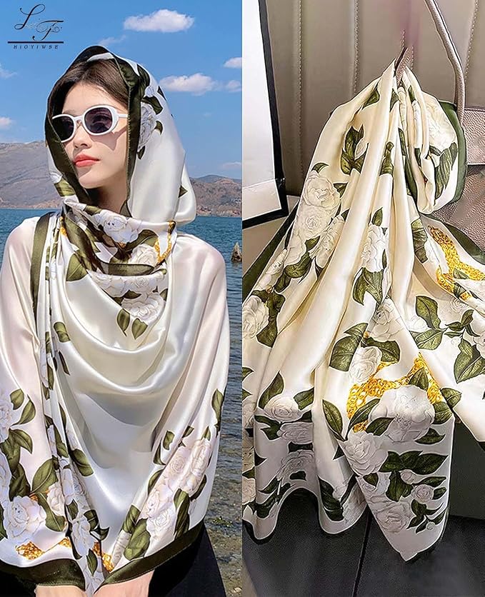 Shawl Scarf For Women Lightweight Scarves Floral Pattern Formal Evening Dressesformal Shawl Summer Wraps