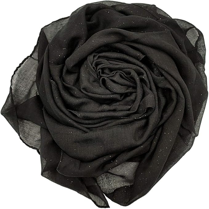 woogwin Women's Cotton Scarves Lady Light Soft Fashion Solid Scarf Wrap Shawl