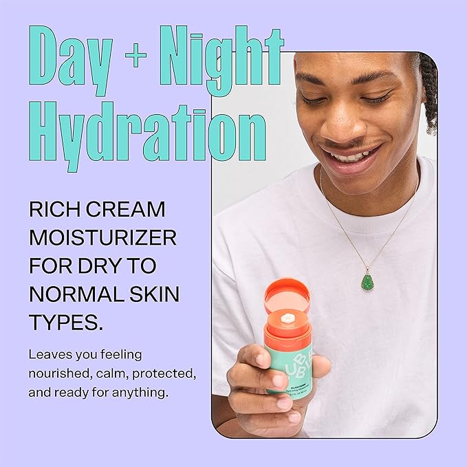 Bubble Skincare Slam Dunk Hydrating Face Lotion (50ml) + Fresh Start Gel Face Wash (125ml) + Bounce Back Hydrating Facial Mist Toner (55ml) - Balancing Skincare Routine