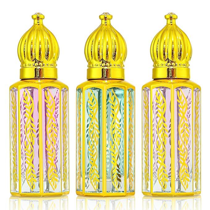 MR.A 3Pack Arabian Perfume for Women, Arabic Long Lasting Roll On Parfum Oils Gift Set, Luxury Arab Parfume Oil for Women Travel Mini Size, Eau de Parfum Parfume, Arabe Roller ball Pheromone Perfume