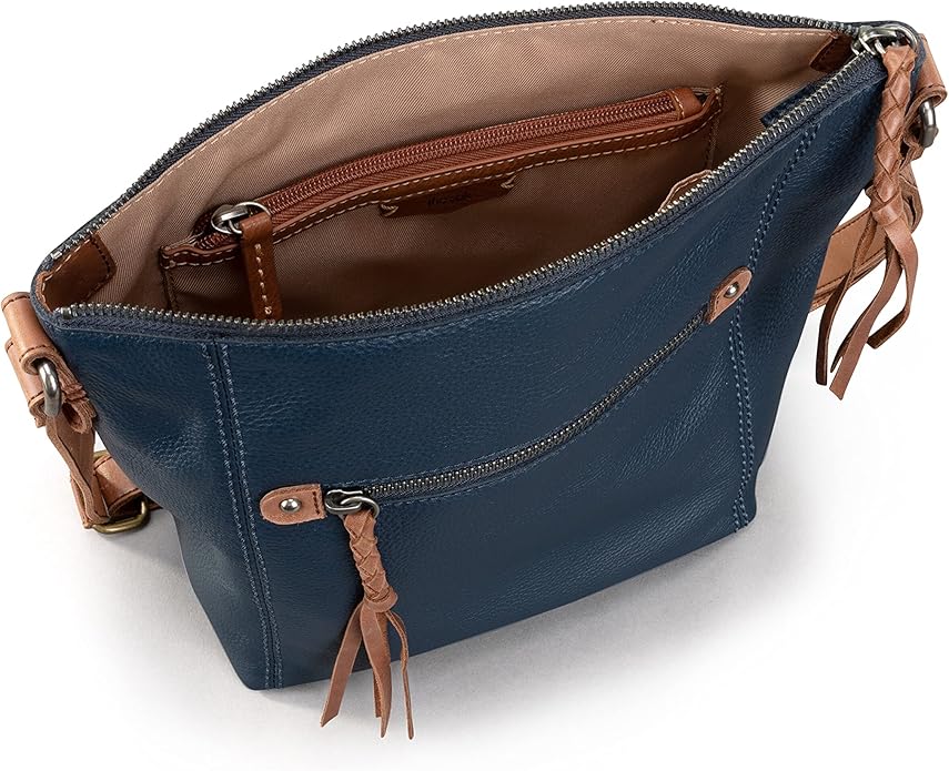 The Sak womens Ashland Leather Gen Crossbody