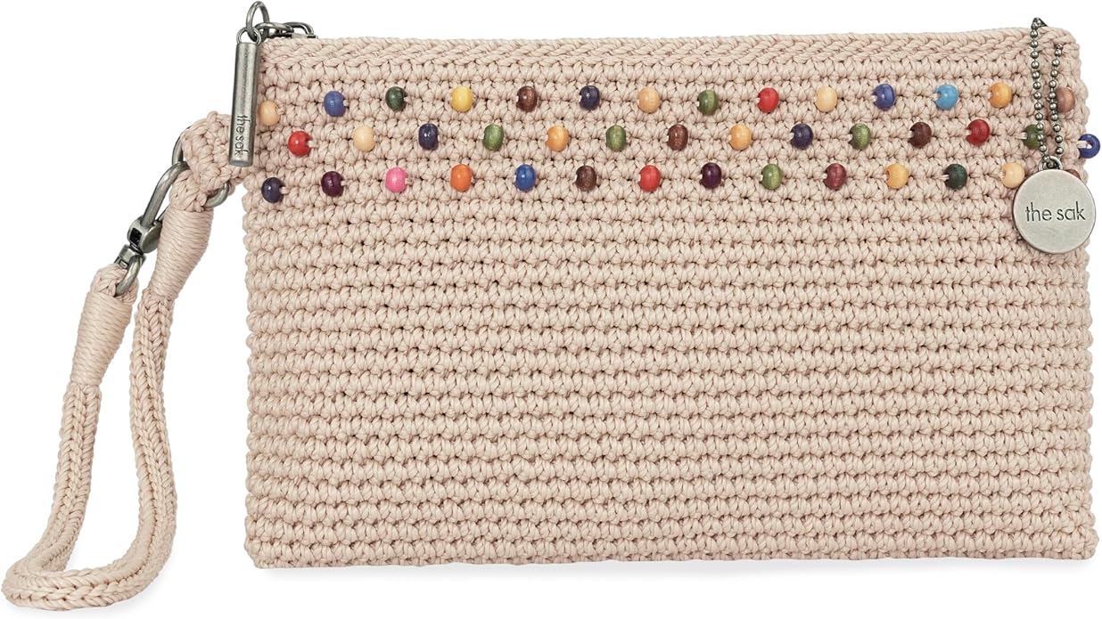 The Sak Womens Vita Crochet P Wristlet