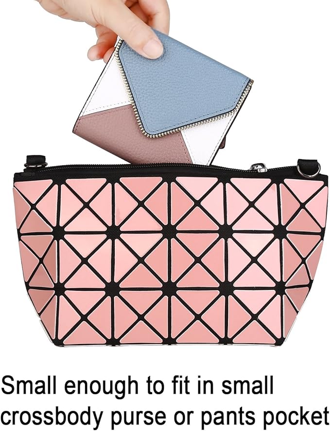 Lavemi Ultra Thin Small Compact Leather Womens Girls Wallets RFID Blocking Credit Card Holder for Women